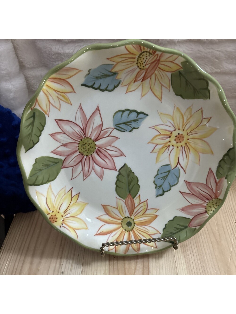 Longerberger Dinner Plate 9"